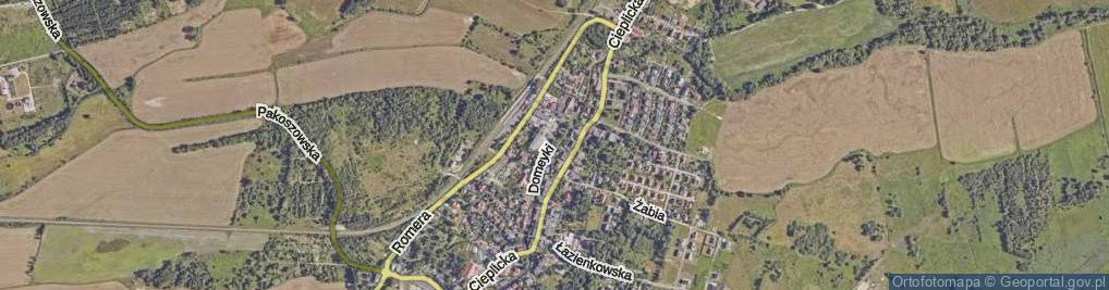 Zdjęcie satelitarne Domeyki Ignacego ul.